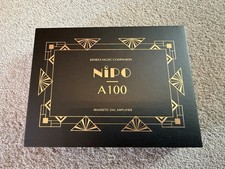 Nipo A100 Magnetic DAC headphone Amplifier + Nipo Leather Case + Interconnect