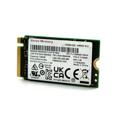 M.2 NVMe SSD 2242 Single Notch 128GB 256GB 512GB | Very Good