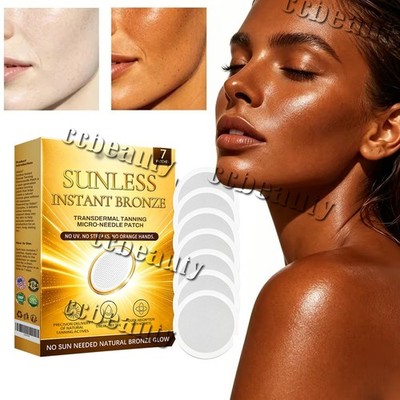 Sunless Natural Glow Tanning Microdarts Patch Enhances Your Natural Tan