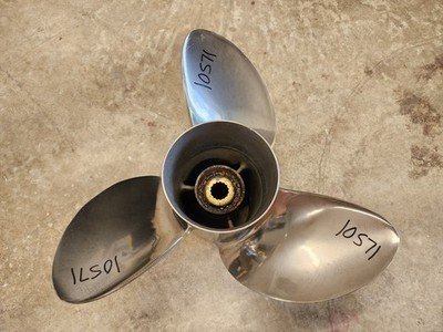 15 1/4'' X 19P YAMAHA SALTWATER SERIES 2 HP SS PROPELLER, 19-T, SDS HUB, P10571
