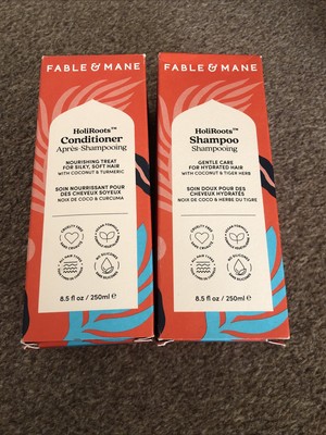 Fable & Mane HoliRoots Shampoo & Conditioner Duo. Imperfect Box