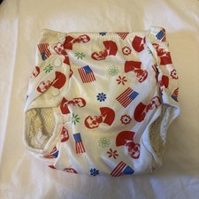 Democrat President Obama Cloth Diaper Covers Reusable Washable Medium baby 