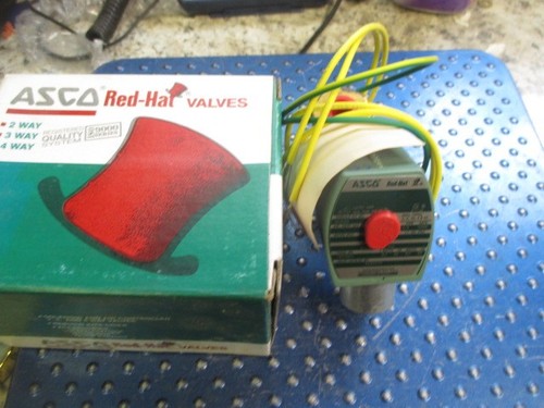 NUEVO ASCO RED HAT VALVE 1/4" TUBO 8222G70 - Imagen 1 de 6