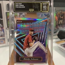 23 Topps Finest Finest Headliners Randy Johnson GEM 10 HOF Mariners Diamondbacks