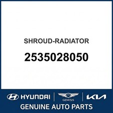 1991-1995 Hyundai Elantra Shroud-Radiator OEM New 2535028050