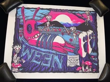 Ween Poster 7/30/2018 Burlington Jim Mazza AE Print #30/40 BOOGNISH Rick & Morty