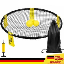 Spikeball Familie Set 3-Ball-Set, Netz & Rahmen für Garten,Strand,Park,drinnen