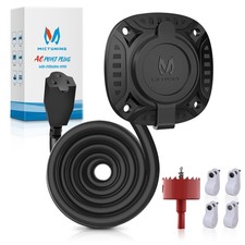 MICTUNING 15A 72" AC Port Plug w/ Heavy Duty Integrated Extension Cord