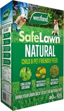 Westland Safe Lawn Friendly Weed And Moss Killer Grass Fertiliser Pet Care Feed.