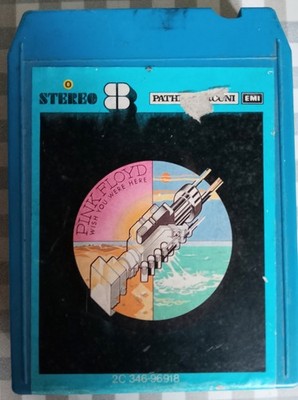 Vintage K7 Audiokassette 8 Spur 8-Spur Tape PINK FLOYD - NO LP CA49