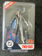 McFarlane TWO-FACE-DC Direct Page Punchers Batman '89 Red Platinum-NICE FIG-MINT