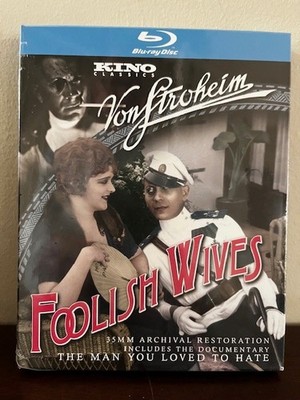Erich von Stroheim FOOLISH WIVES/MAN YOU LOVED TO HATE silent classic +docu NEW
