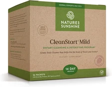 Nature’s Sunshine CleanStart Mild, 56 Packets, Herbal Detox Cleanse