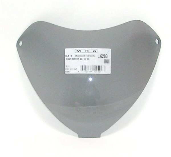 MRA Verkleidungsscheibe, Originalform, Farblos, Mit ABE - Ducati Monster S2R, S4-image