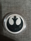 Uncirculated 2022 Niue Star Wars Rebel Alliance coin in capsule — photo 1
