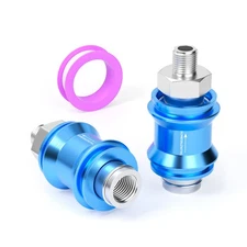 2 Pack HSV-08 Hand Slide Valve 1/4 Inch Manual Flow Control Switch Sliding