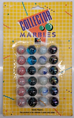 24 Vintage Qualatex Marbles Collector Series Premium Quality Marbles 16mm New