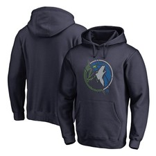 Men's Navy Minnesota Timberwolves X-Ray Pullover Hoodie