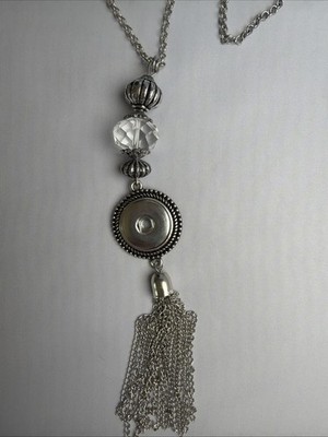 Ginger Snap 22 Long Necklace 18mm 20mm Gingersnap Snaps Charms