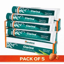 Himalaya Clarina Cream 30g Herbal Skin Clarity  Care Support Pack of 5