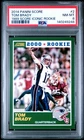2014 PANINI SCORE 1989 SCORE ICONIC RC #2 TOM BRADY PSA 8