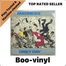 Madness Grey Day 7" vinyl UK Stiff 1981 pic sleeve BUY112 EX / VG+