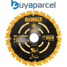 Dewalt DT10304 Circular Saw Blade 190 x 30mm x 24 Tooth Extreme Framing DWE575K