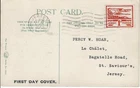 1943 (1 June) Jersey 1d Views On St Helier Postcard FDC