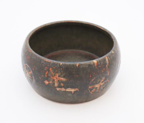Ciotola nera Carl-Harry Stålhane (Stalhane) Rörstrand / Rorstrand Atelier Vikings - Foto 2 di 5