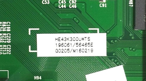 MAIN BOARD RSAG7.820.6392/R0H PARA HISENSE HE43K300UWTS - Imagen 3 de 3