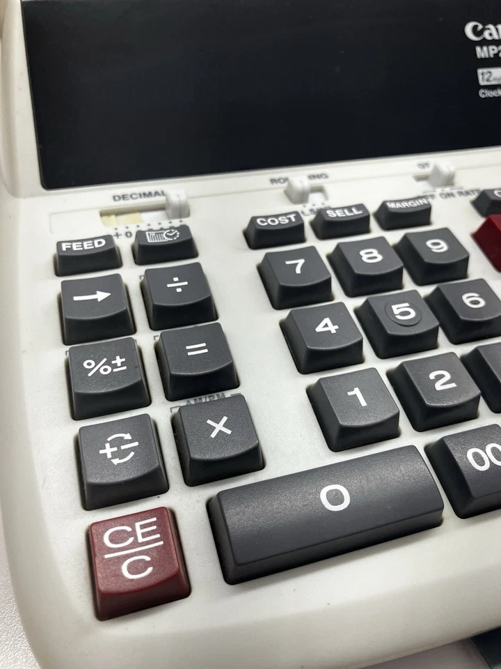 Canon MP-25DV Scientific Printing Calculator (TESTED/WORKING) - Image 2 of 4