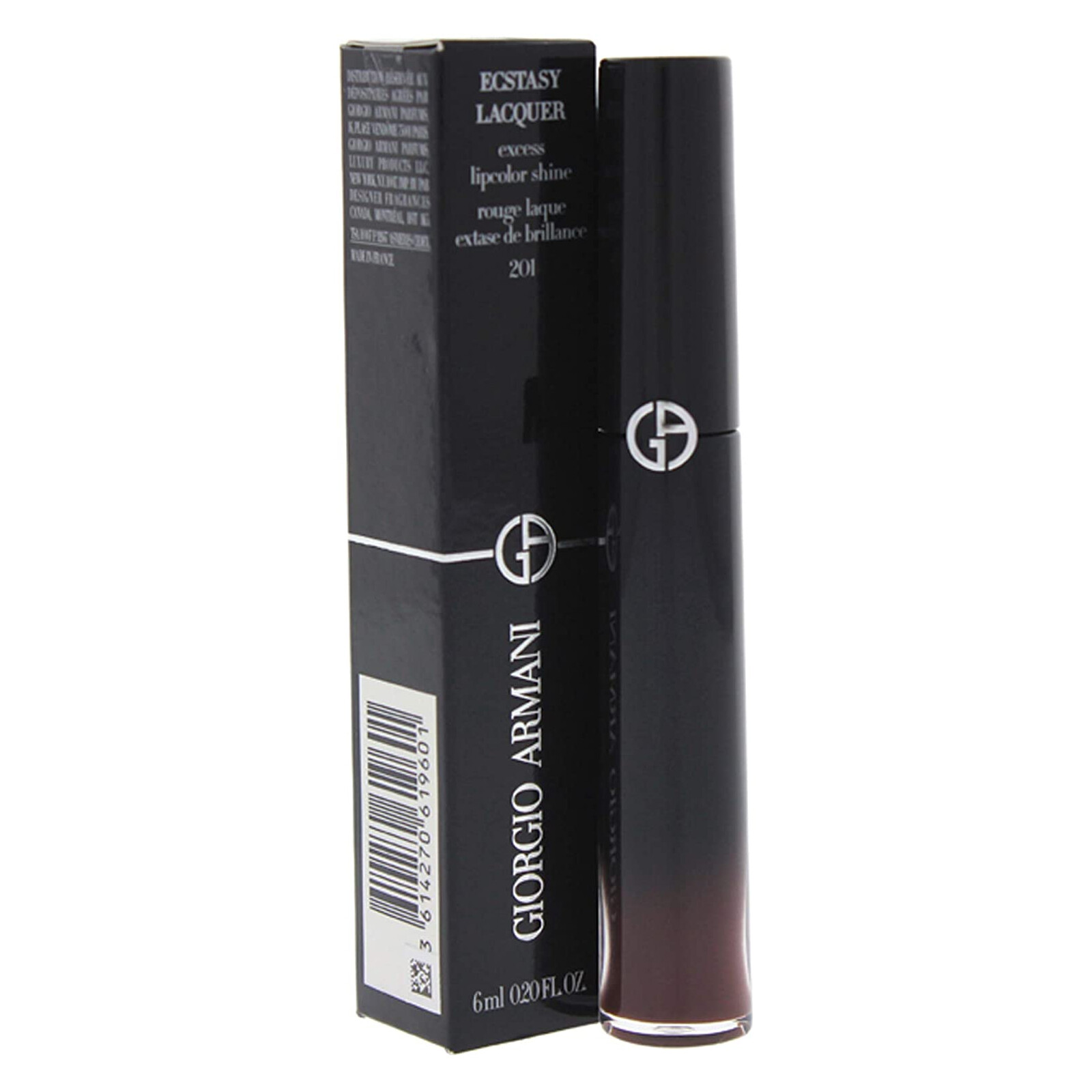 Giorgio Armani Ecstacy Lacquer Lipcolor Shine #201 Leather Lipstick 6ml