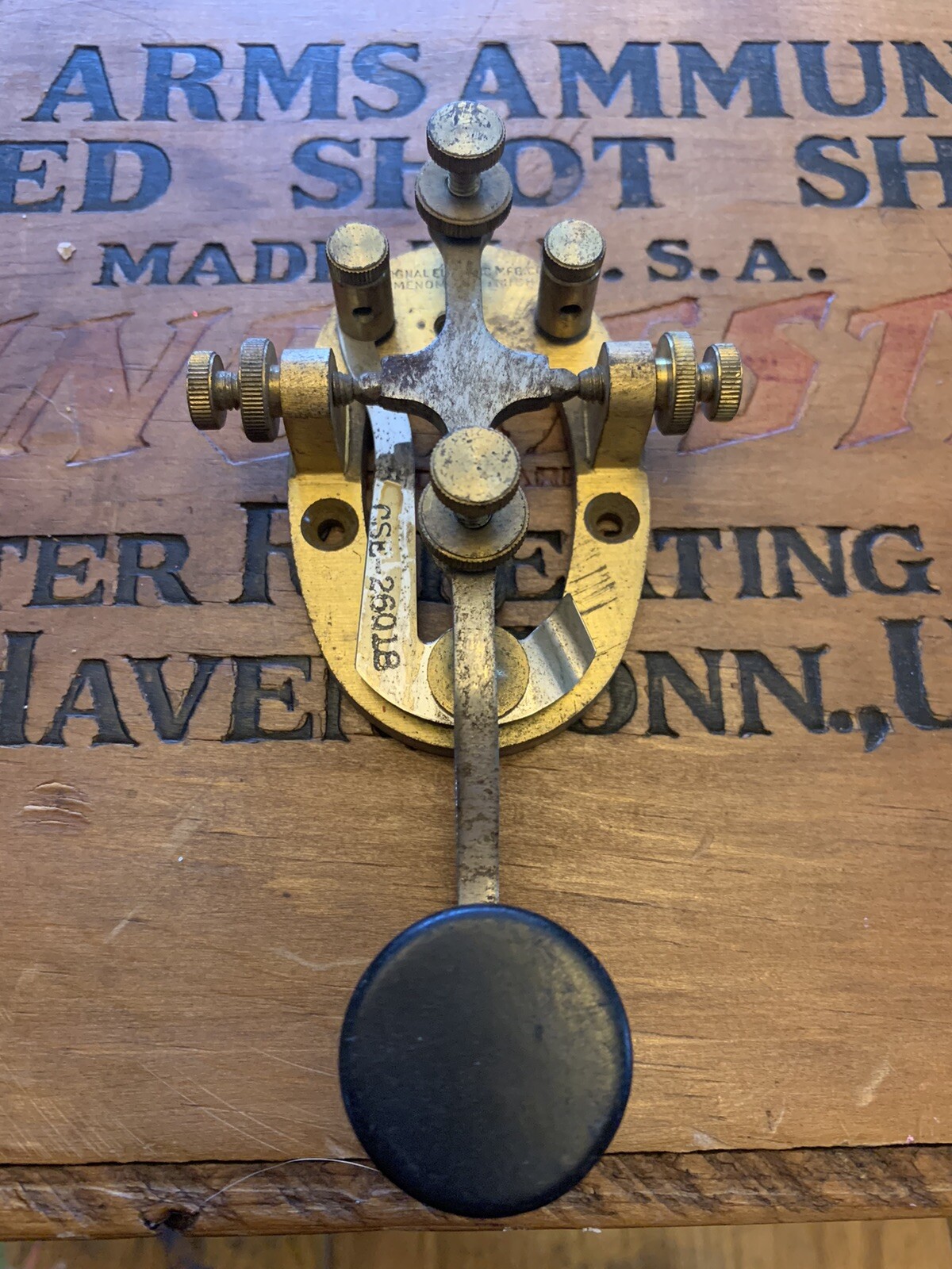 Signal Electric MFG. Vintage Brass Telegraph Key eBay