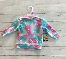 GARANIMALS Infant Toddler Girls Print Hoodie W/Front Pocket Multicolor 12 Month
