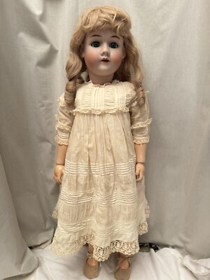 Antique Heinrich Handwerck 32'' 99 DEP Bisque Doll | eBay