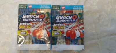 ZURU 56208 Bunch O Party Self Sealing Balloons - 165 Count 2 pack