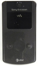 Sony Ericsson Walkman W518a - Gray and Silver  AT T  Rare MP3 Flip Phone
