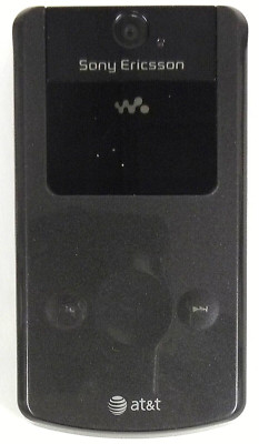 Sony Ericsson Walkman W518a - Gray and Silver ( AT&T ) Rare MP3