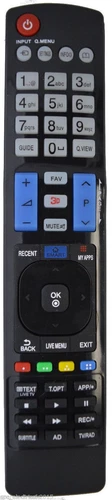 Ersatz Fernbedienung für LG AKB73715637 - AKB73975729 3D SMART MY APPS