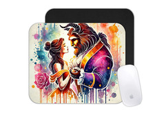 Custom Mouse Pad - Beauty Beast - Office Desk Mat