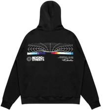 Felipe Pantone Wormhole Panorama Hoodie Sweatshirt Size S - Beyond the Streets