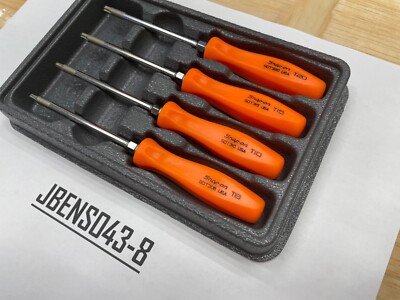 snap-on ドライバーセット　旧グリップ　オレンジ スナップオン旧グリップドライバー8本セットオレンジ