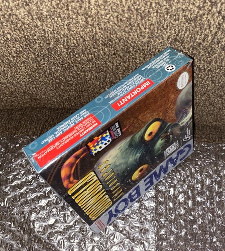 Oddworld Adventures NEW SEALED! RARE Vintage Nintendo GameBoy H-SEAM VARIANT! - Picture 5 of 12