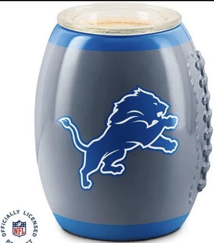 Chauffe-cire de football Detroit Lions Scentsy NFL - JAMAIS UTILISÉ COLLECTION RETIRÉ