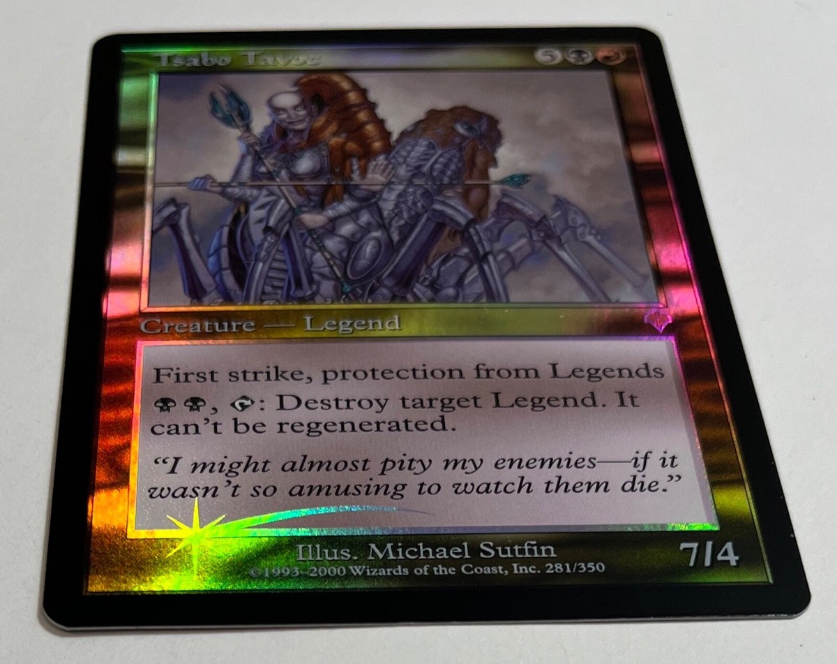 MTG TSABO TAVOC (FOIL) Invasion (OldManMTG 003-888) | eBay MTG TSABO TAVOC (FOIL) Invasion (OldManMTG 003-888) | eBay