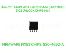 Apple iMac 27'' A1419 2014 Late 2015 Mid EMC 2806,NO EFI PW BIOS CHIP 820-4652-A