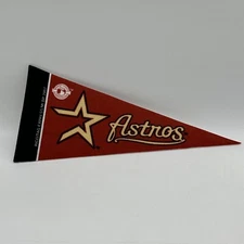 Mini Houston Astros Baseball MLB Wall Pennants 9" x 4" Felt Flags Sports RICO