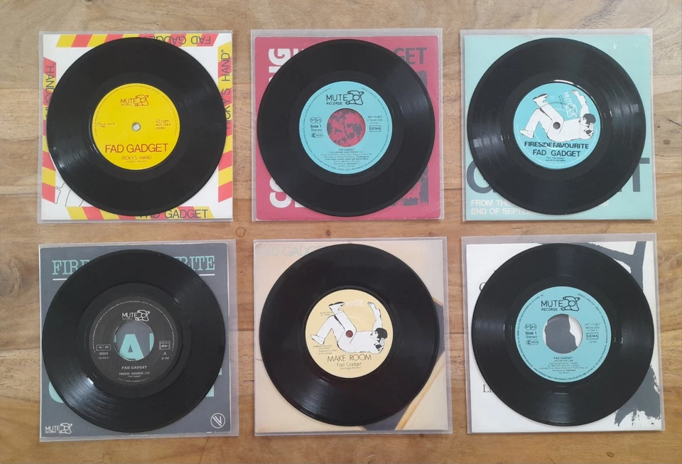 FAD GADGET - 6 Vinyl Sammlung BOX SET - Original Mute Rec. NM/EX/VG +++ - Bild 4 von 4