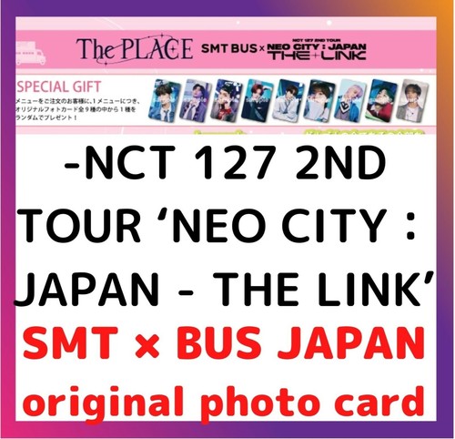 NCT 127 NCT127 SMT BUS NEO CITY: JAPÓN - EL ENLACE beneficios oficiales tarjeta fotográfica - Imagen 11 de 21