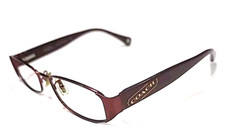 Coach HC5019 Trista 9084 Satin Berry Rectangle Eyeglasses 52-16 135